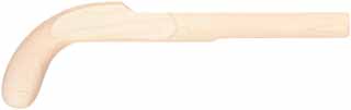 Stock, Hawken pistol fullstock,
pre-shaped, 15/16" barrel,
non-inlet, plain walnut Stock, Hawken pistol fullstock,
pre-shaped, 15/16" barrel,
non-inlet, plain walnut